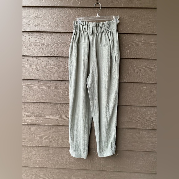 A New Day Paper Bag Women's Pants Modern Street Comfort Waist Tapered Size XS - Picture 3 of 12